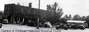 Picture of 1 & 3 South Main Street After Fire 1939
