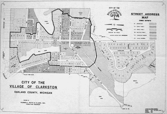 Village Street  Map